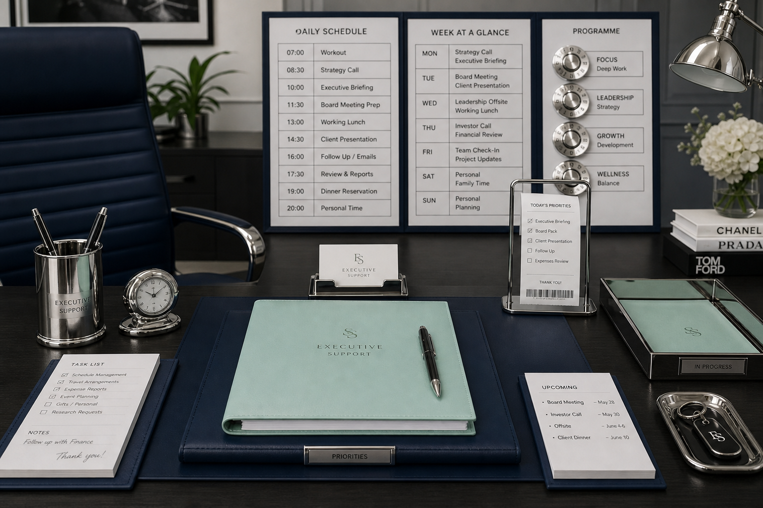 Executive personal assistant support resolved cycle